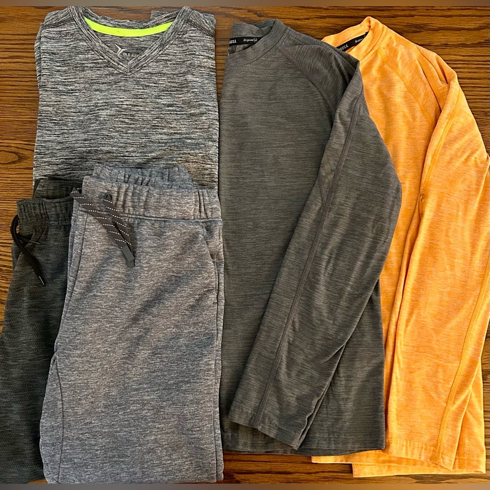 Boys Athletic Clothes (Size Large 10-12)